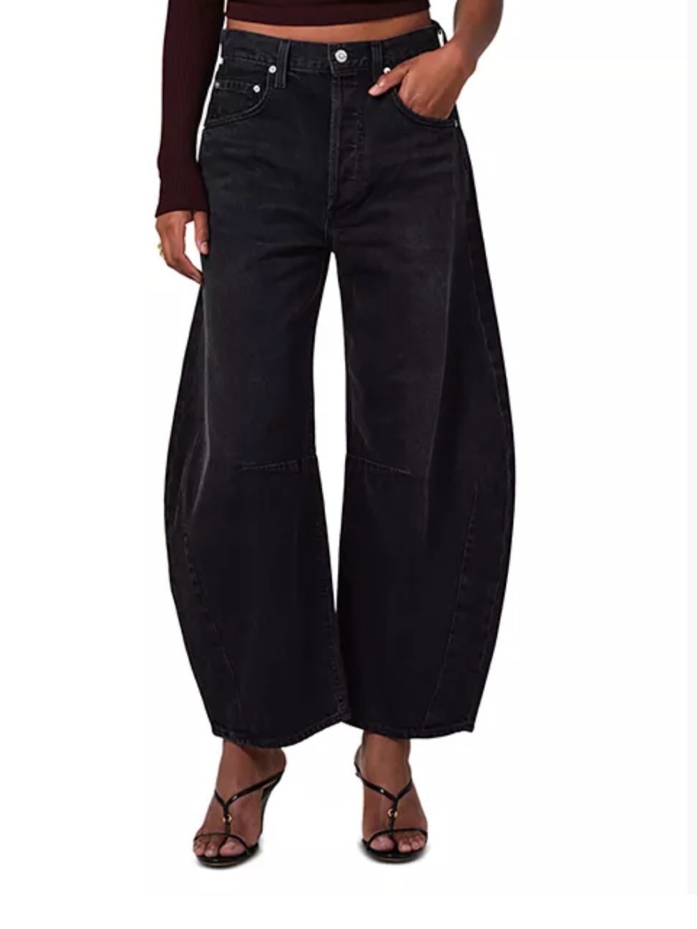 CITIZENS OF HUMANITY Horseshoe High Rise Jeans in Andreas SIZE 26